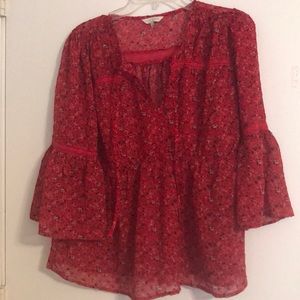 Lucky Brand sheer top